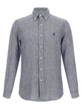 Polo Ralph Lauren Blue Linen Blouse