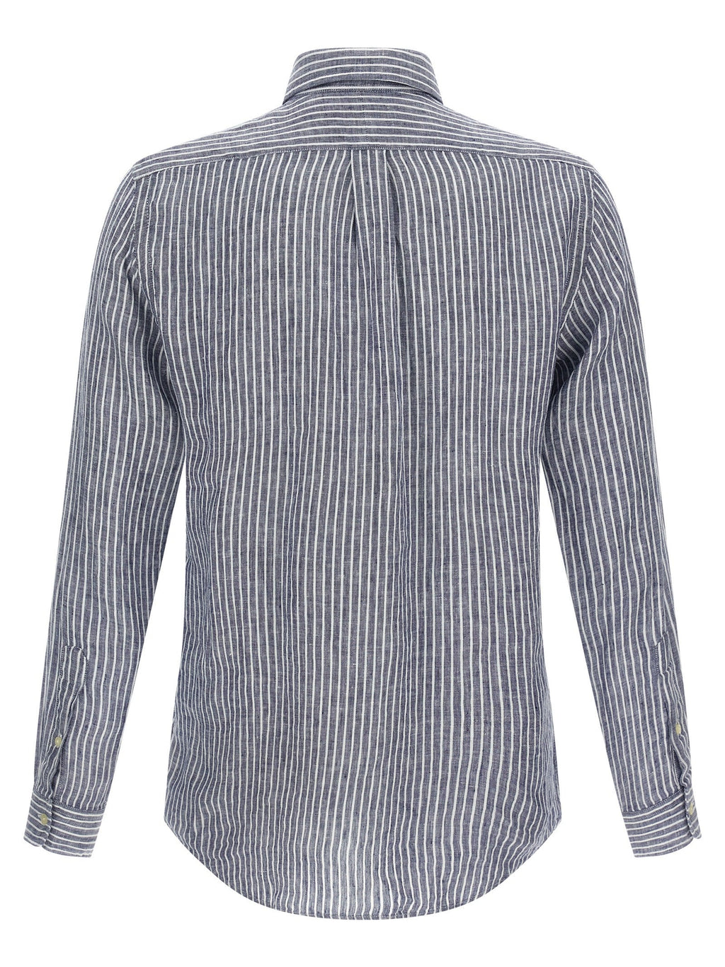 Polo Ralph Lauren Blue Linen Blouse