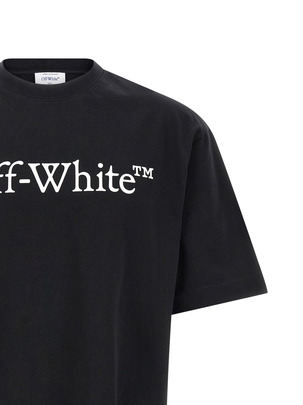 Off-White Bicolor Cotton T-Shirt