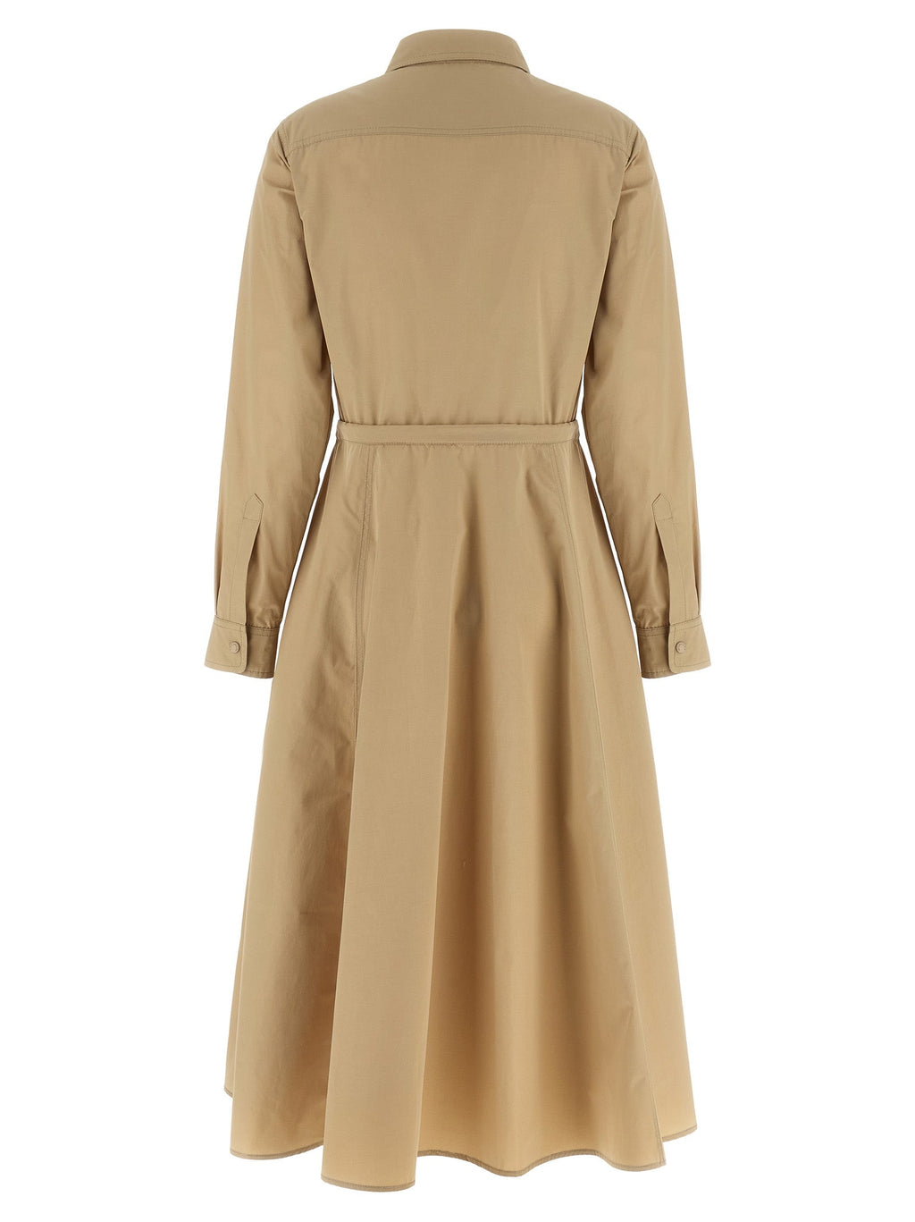 Moncler Beige Polyester Long Dress