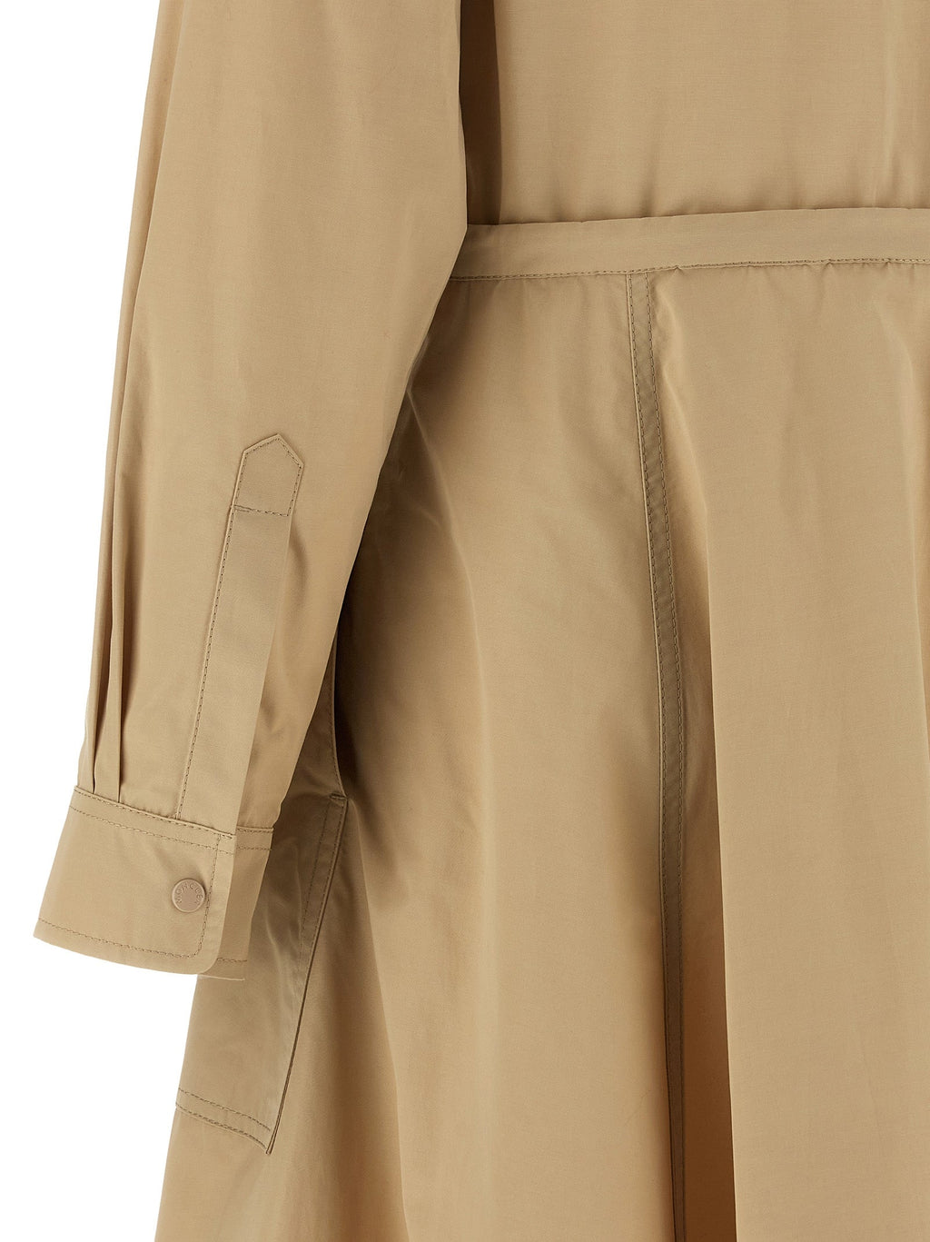 Moncler Beige Polyester Long Dress
