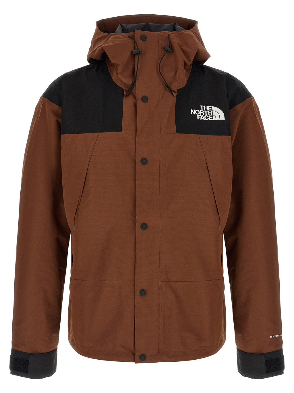 The North Face Brown Polyester Shell Jacket