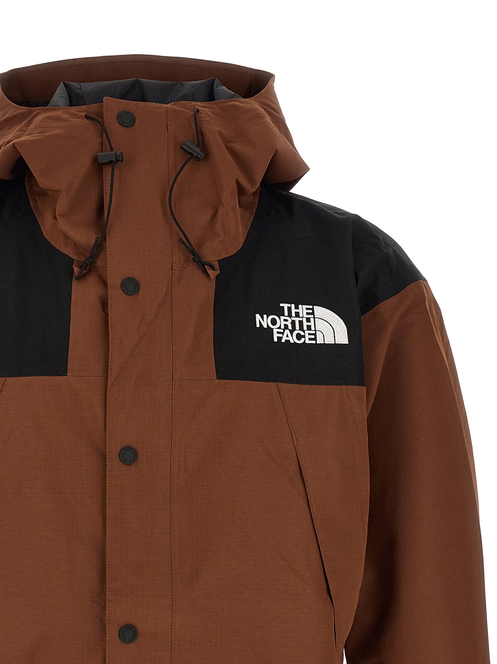 The North Face Brown Polyester Shell Jacket