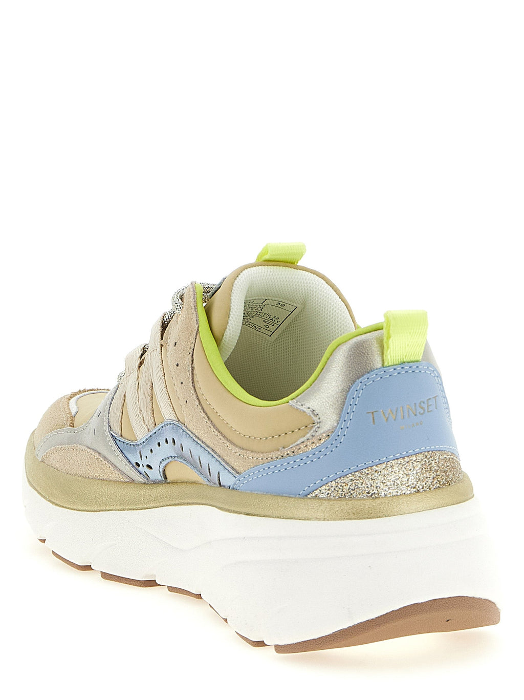 Twinset Multicolor Polyethylene Athletic Sneakers