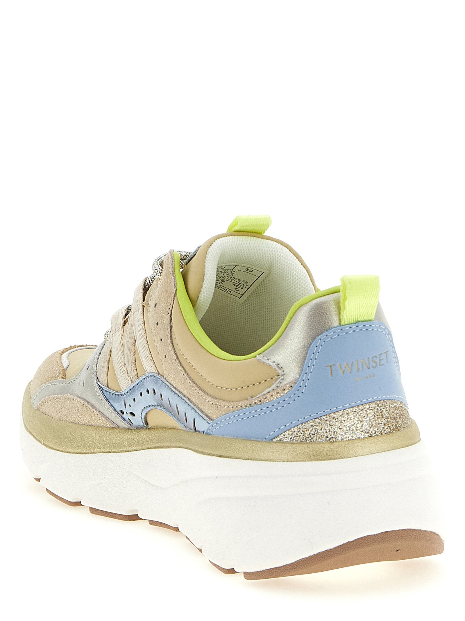 Twinset Multicolor Polyethylene Athletic Sneakers