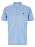 Lacoste Blue Cotton Polo Shirt