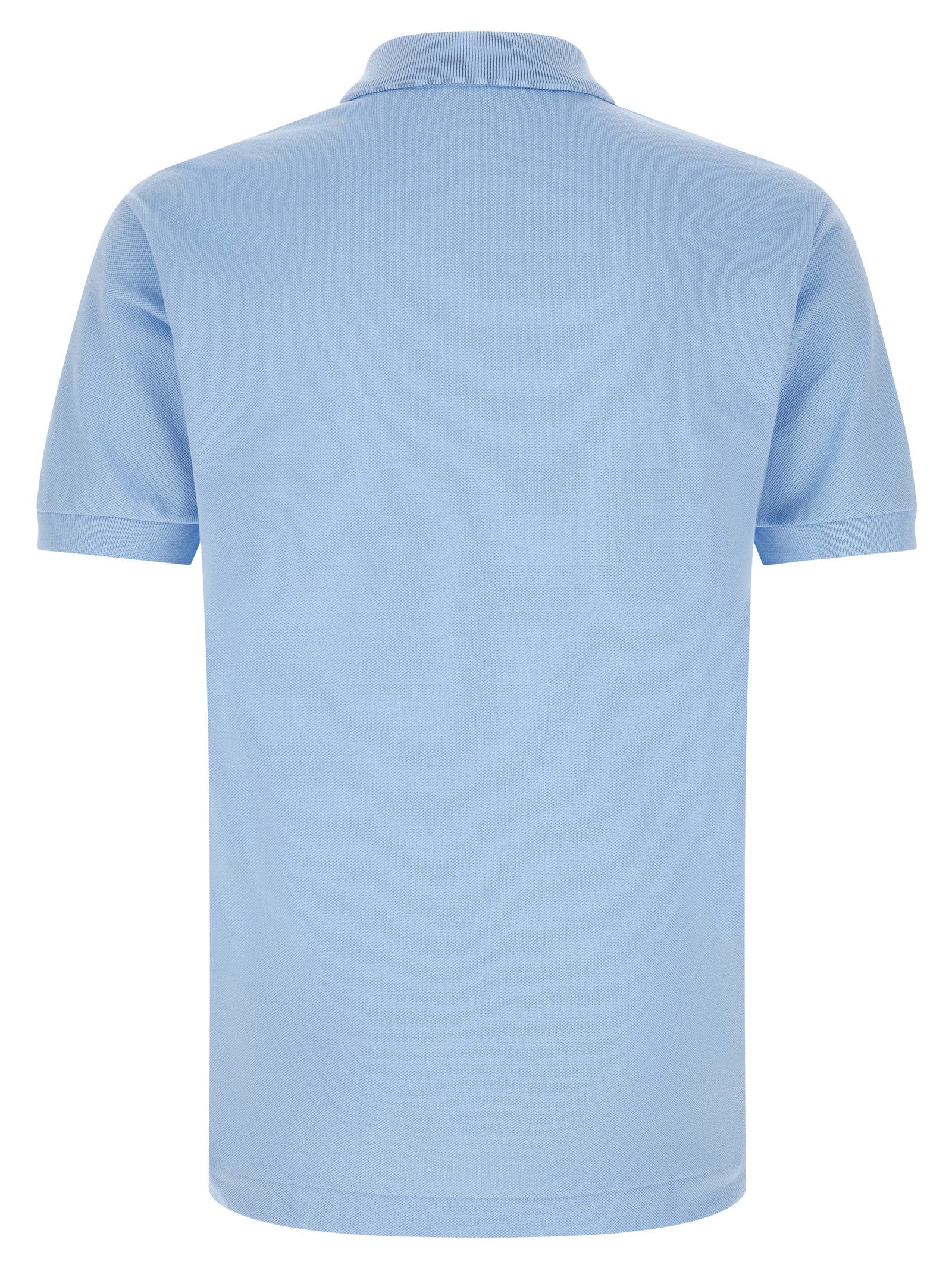 Lacoste Blue Cotton Polo Shirt