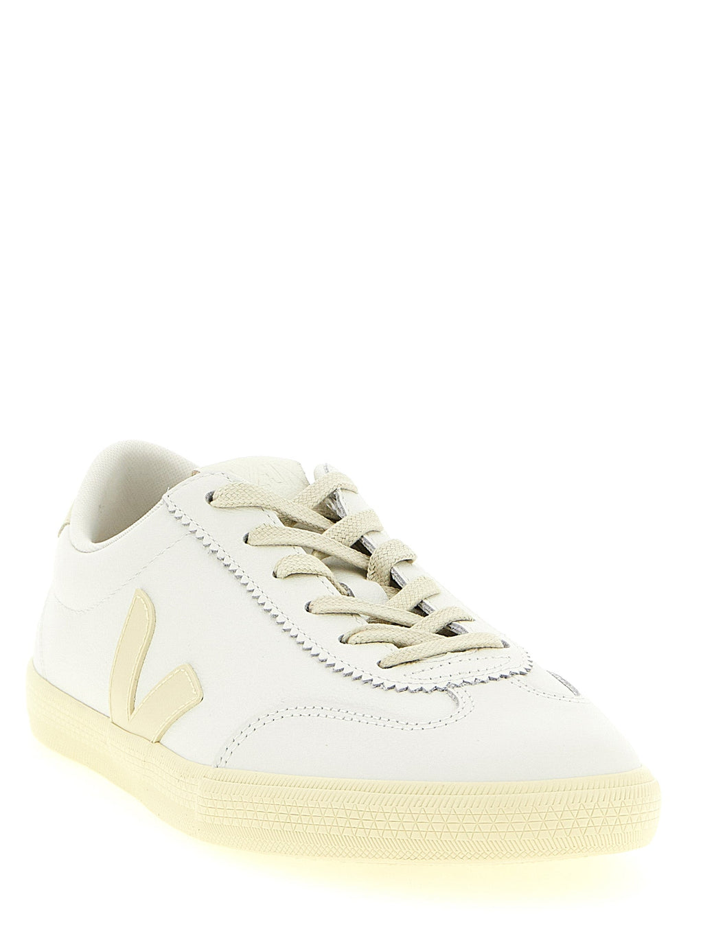 Veja White Calfskin Sneakers