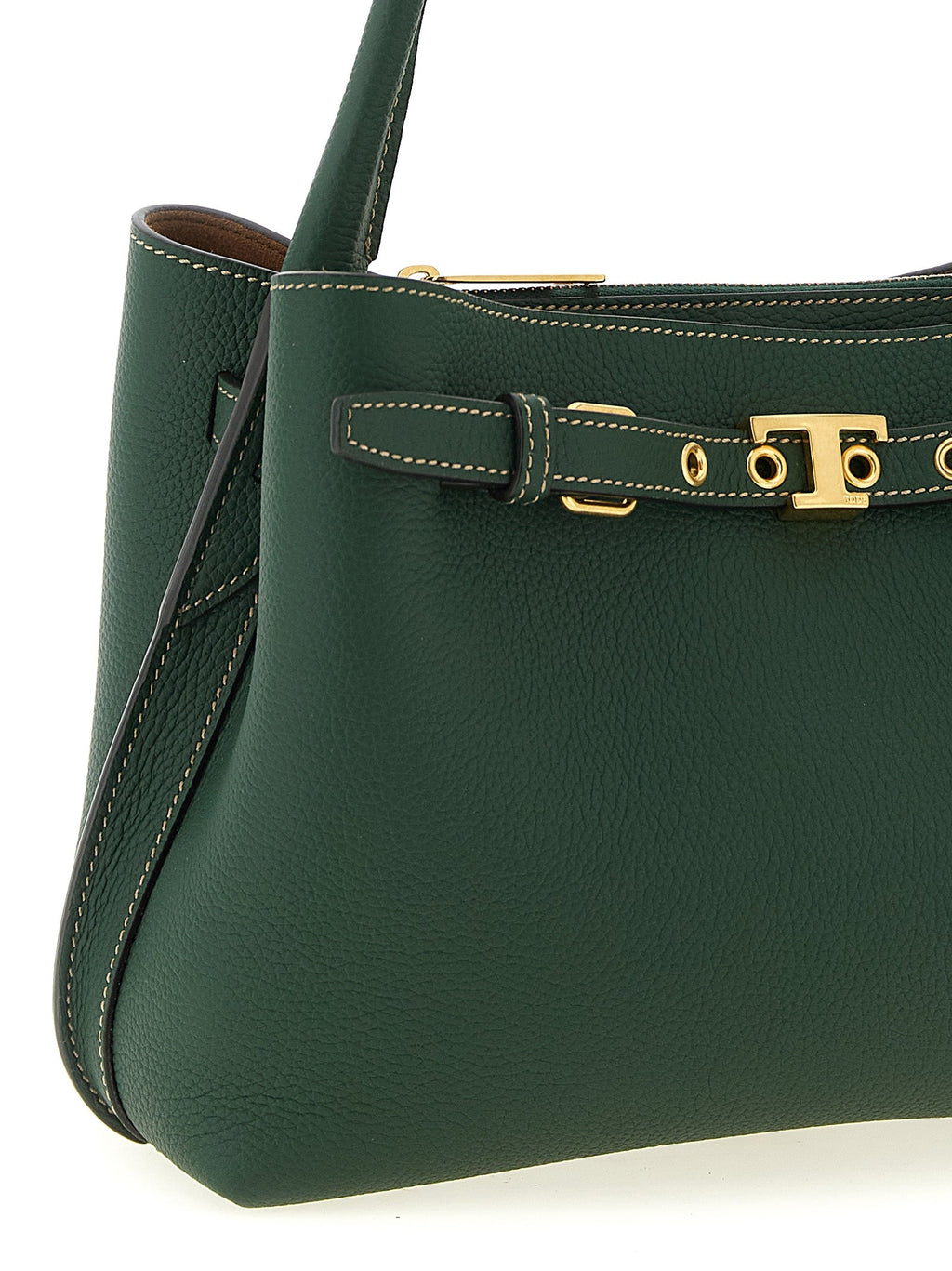 Tod's Bicolor Calfskin Handbag