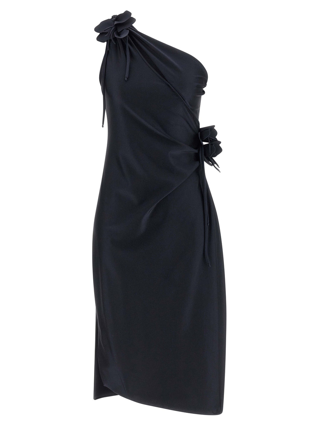 Coperni Black Polyamide Midi Dress