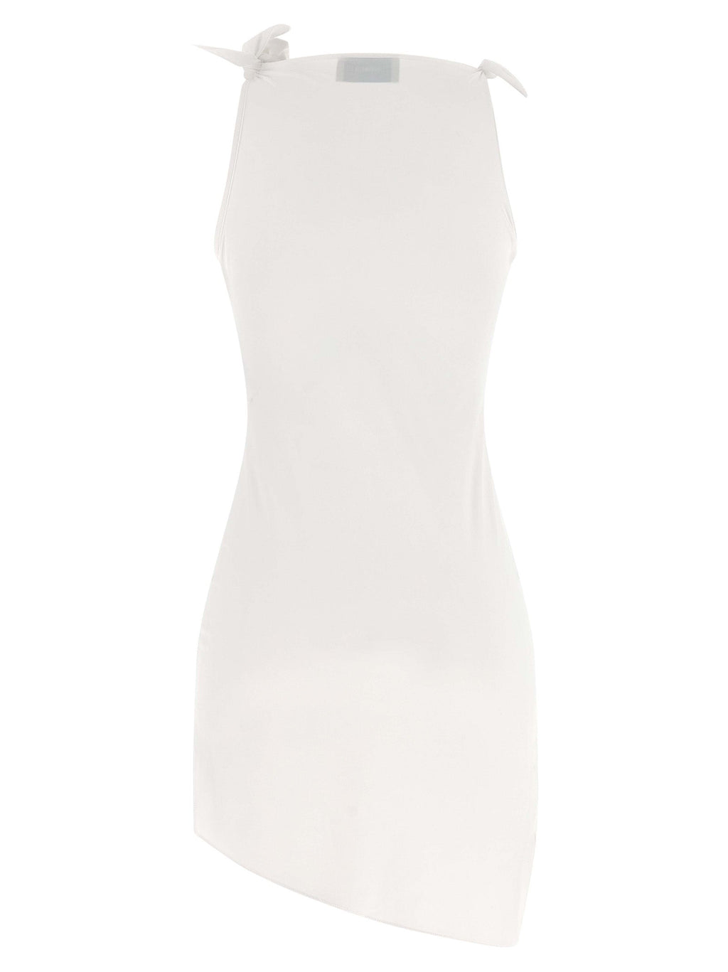 Coperni White Polyamide Short Dress Coperni