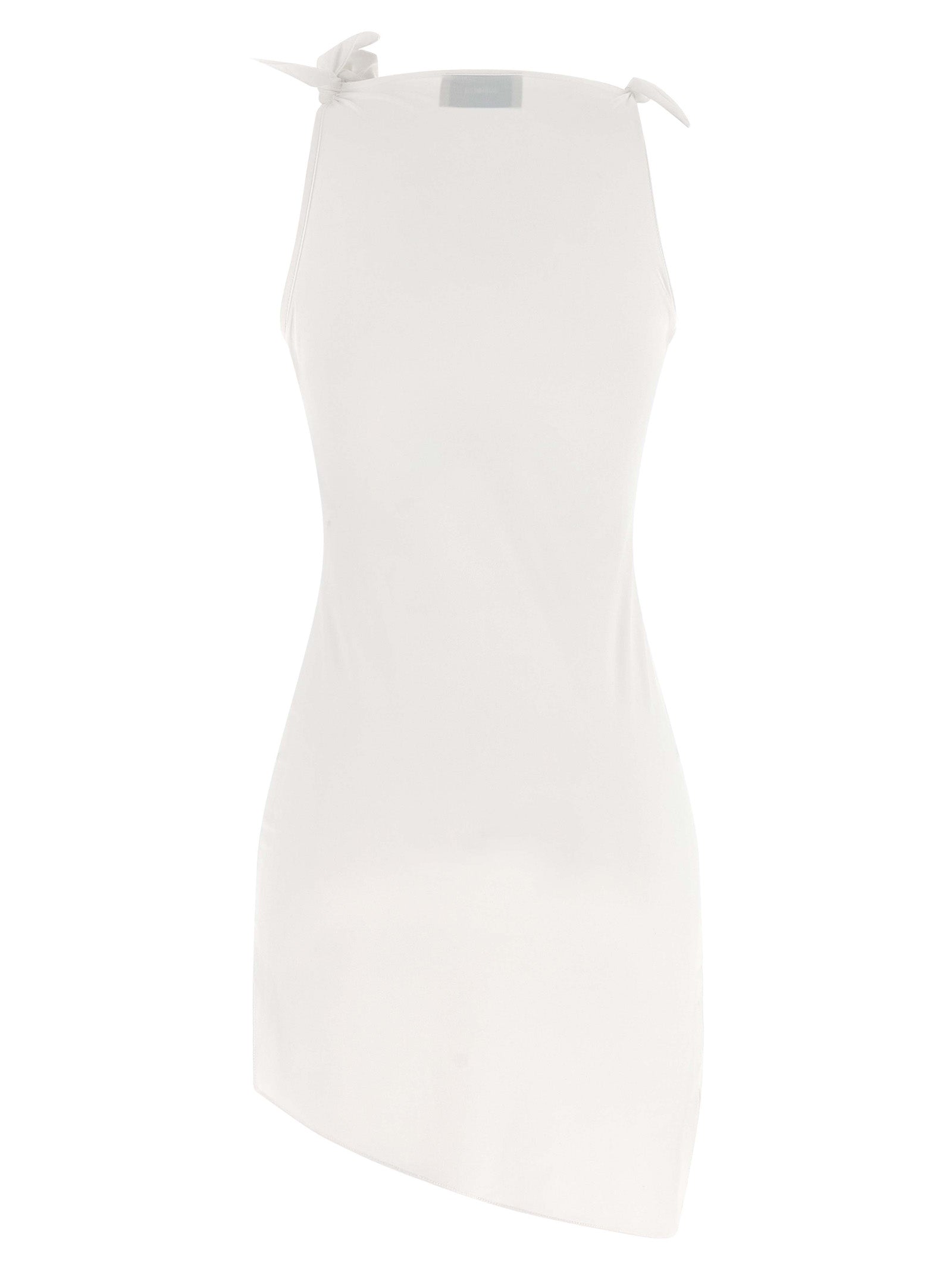 Coperni White Polyamide Short Dress Coperni