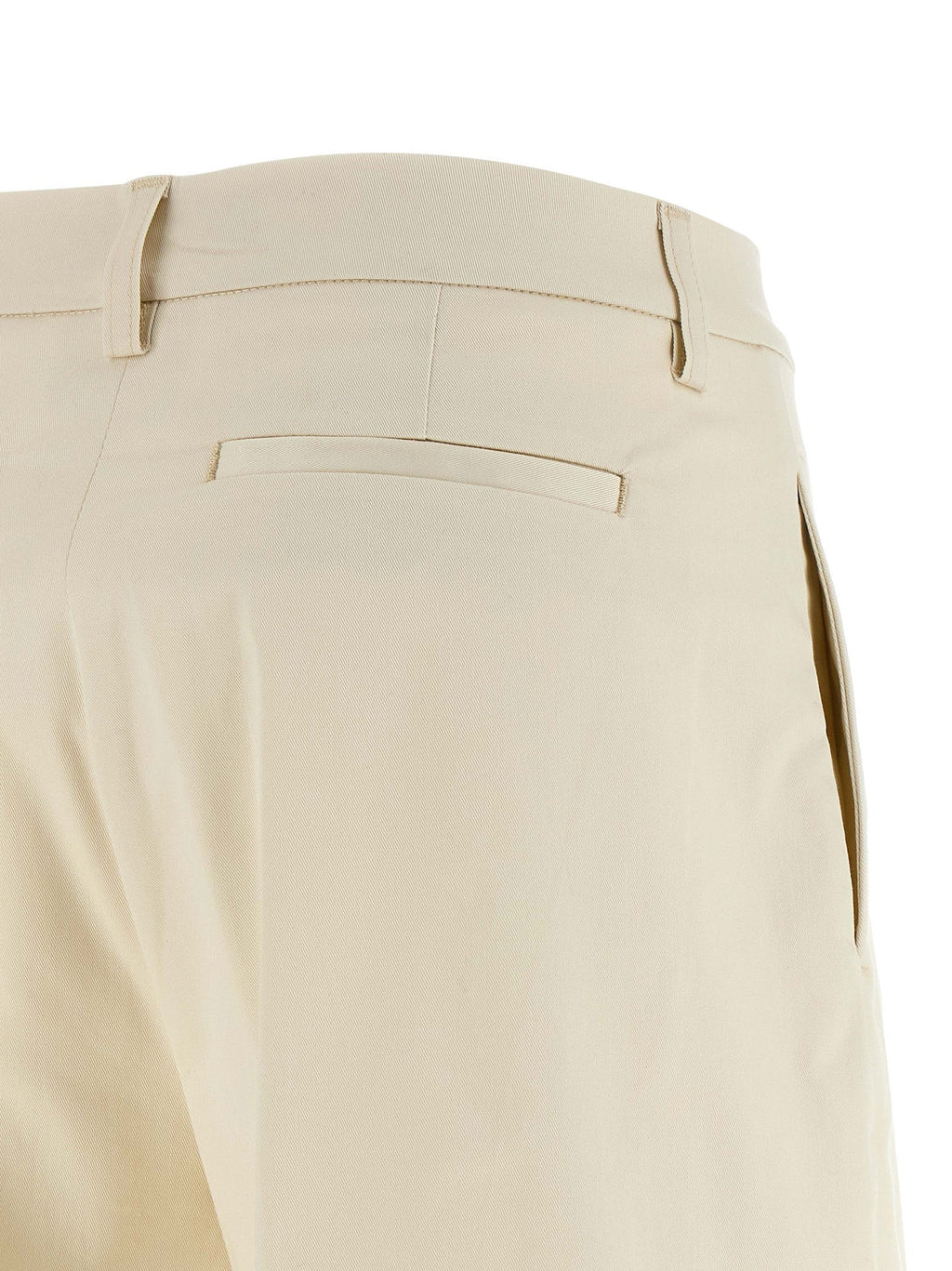 THELATEST White Cotton Casual Pants