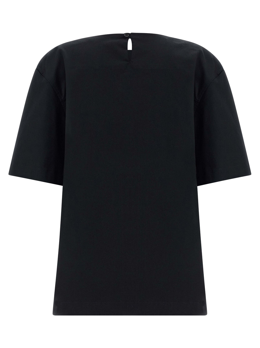 THELATEST Black Cotton T-Shirt