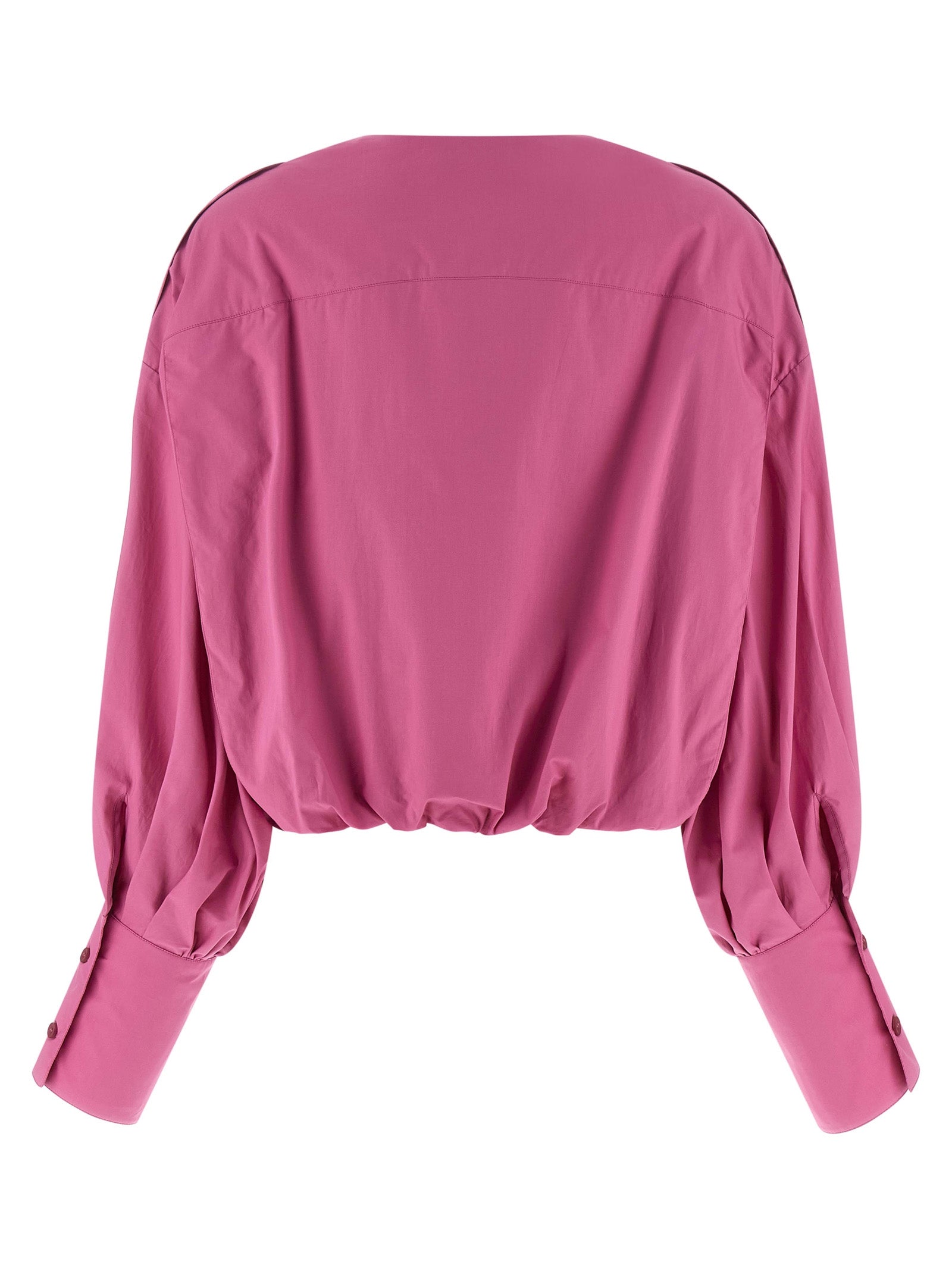 THELATEST Fuchsia Cotton Blouse