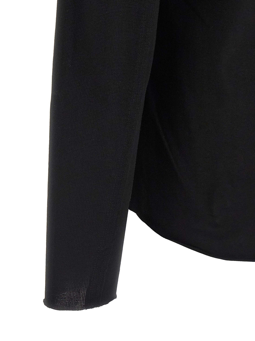 Thom Krom Black Cotton Blouse