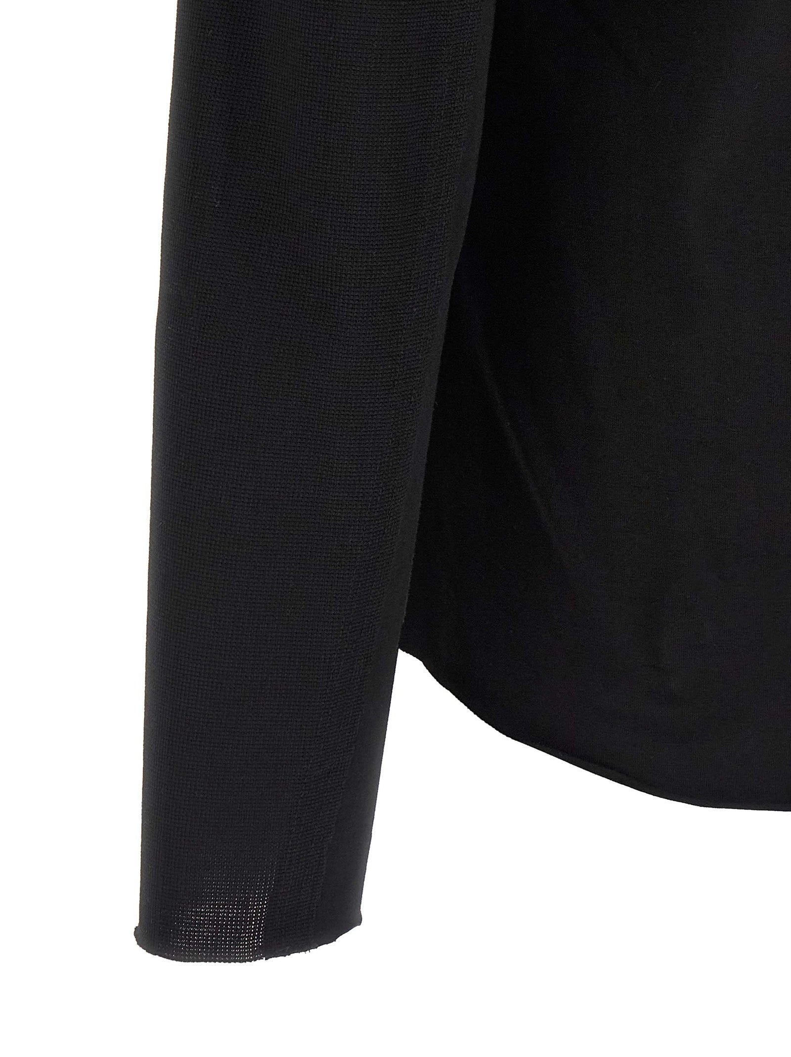 Thom Krom Black Cotton Blouse