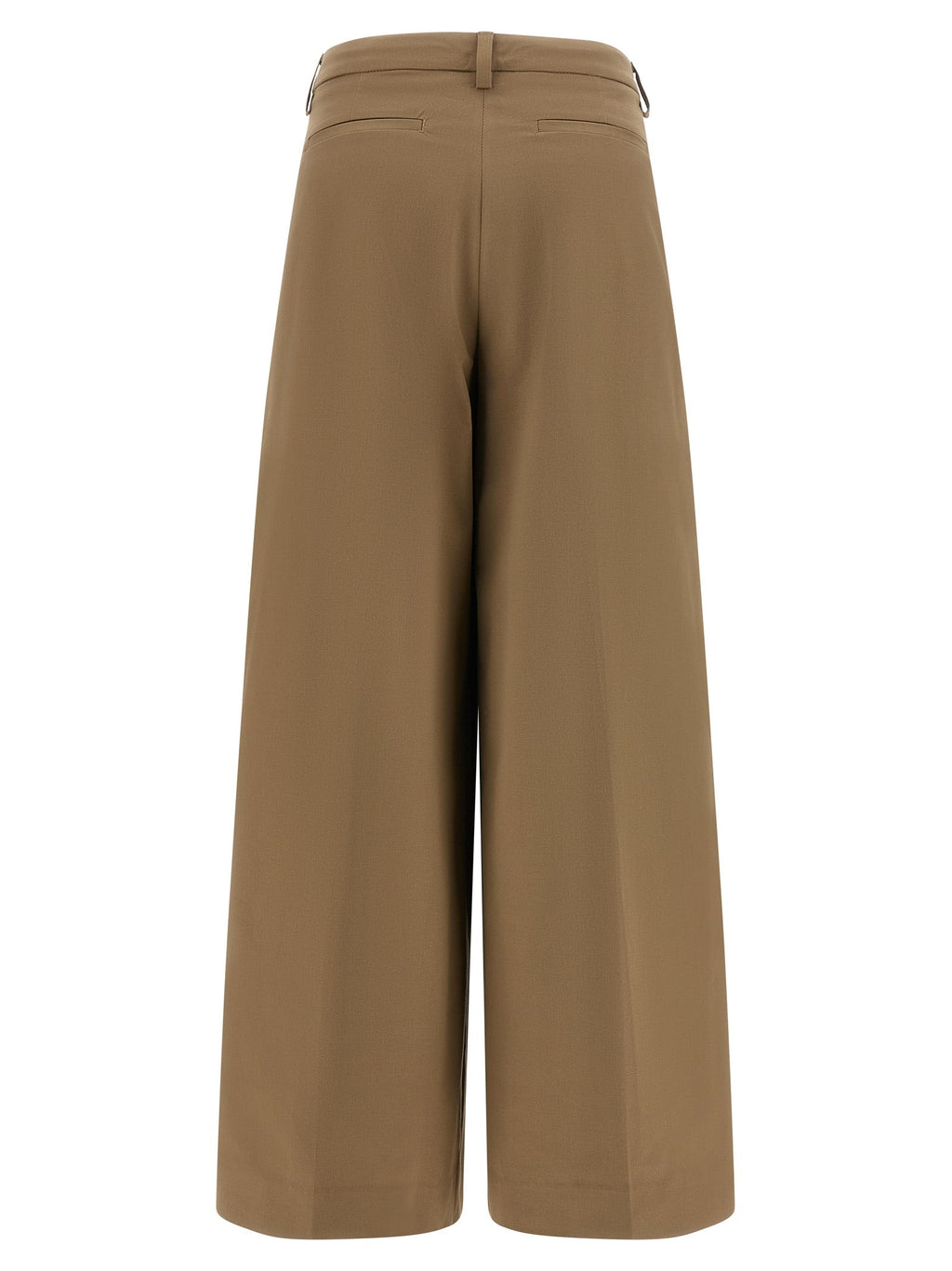 THELATEST Brown Cotton Casual Pants