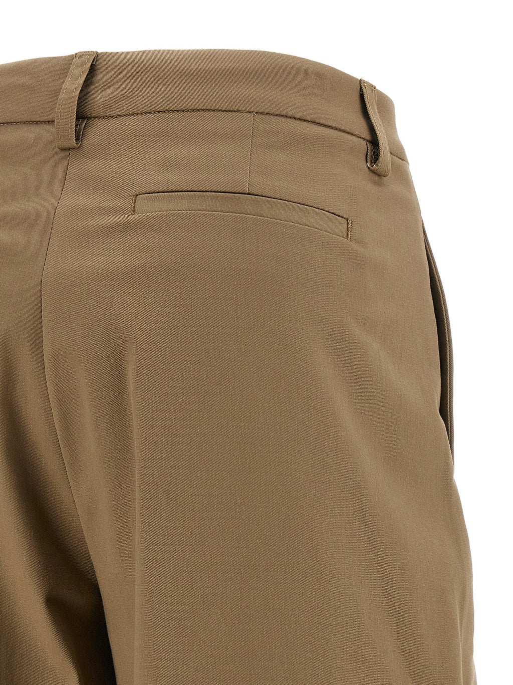 THELATEST Brown Cotton Casual Pants