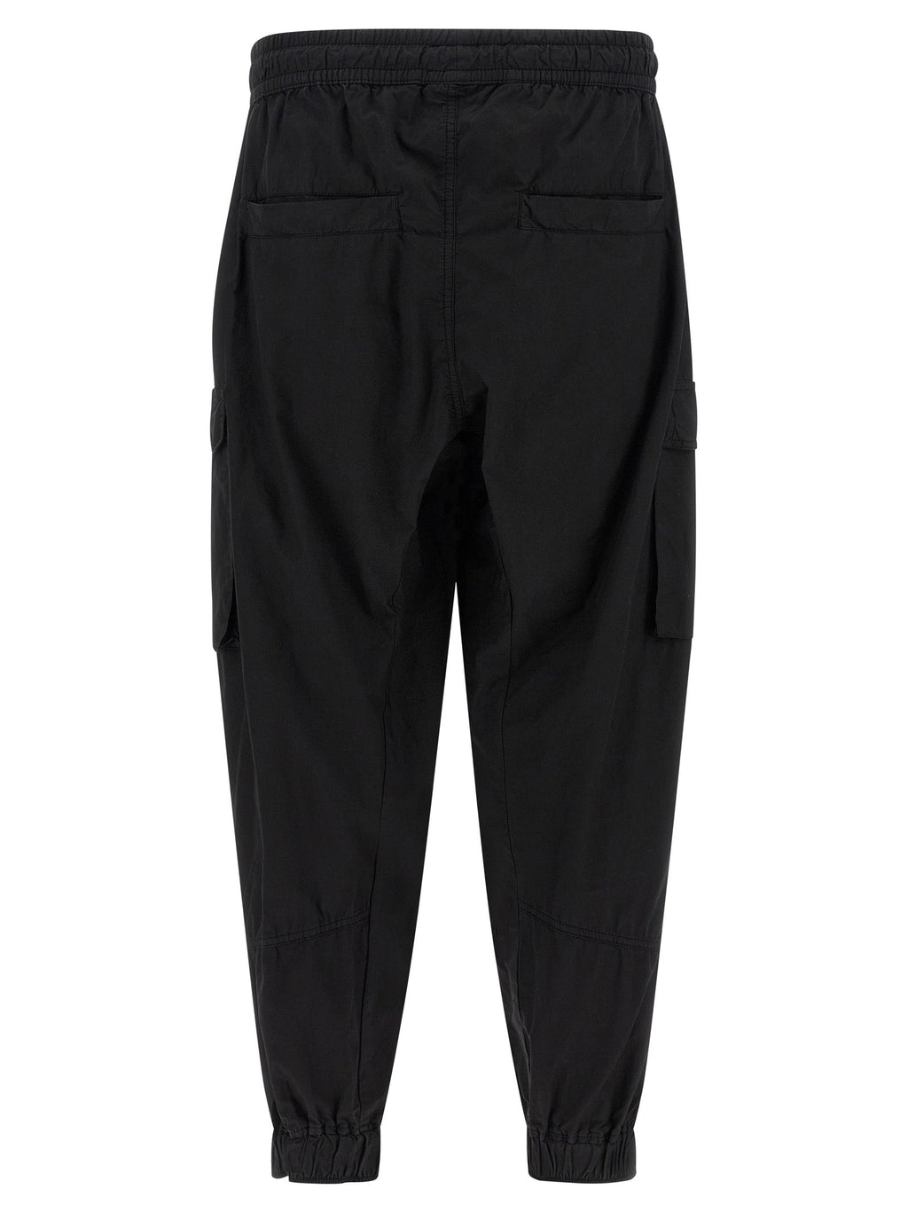 Thom Krom Black Organic Cotton Cargo Pants