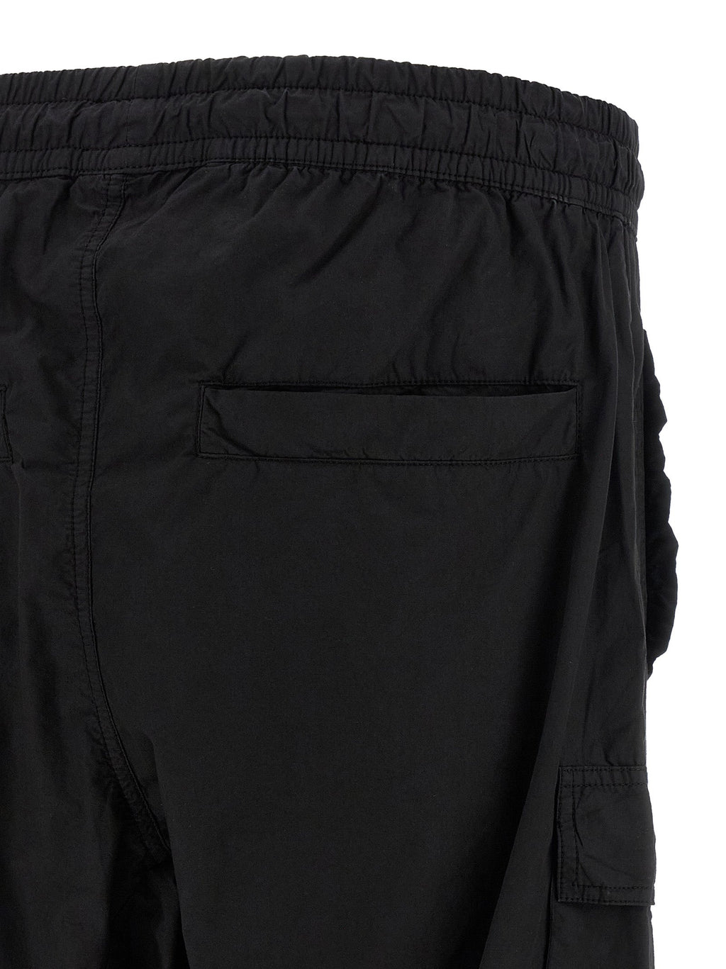 Thom Krom Black Organic Cotton Cargo Pants