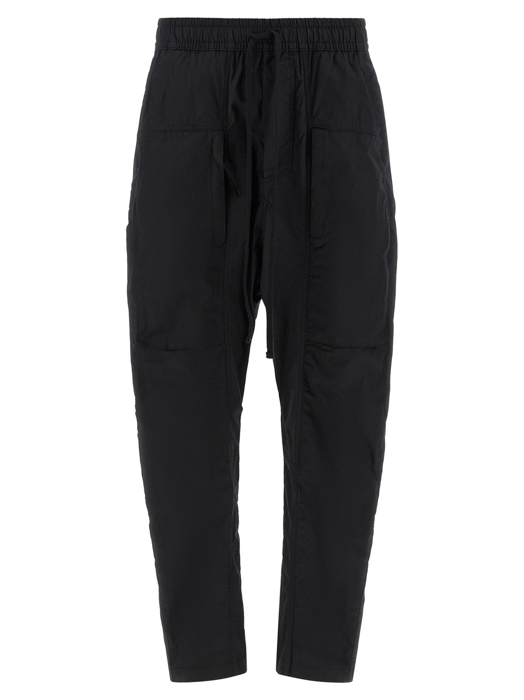 Thom Krom Black Cotton Casual Pants