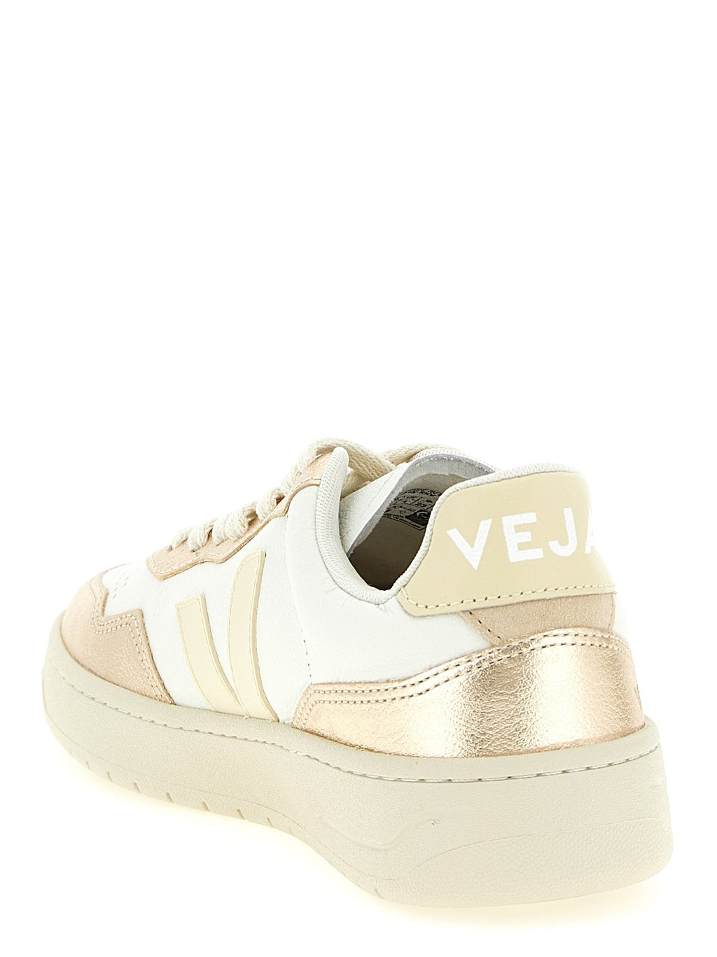 Veja Gold Genuine Leather Low Top Sneakers