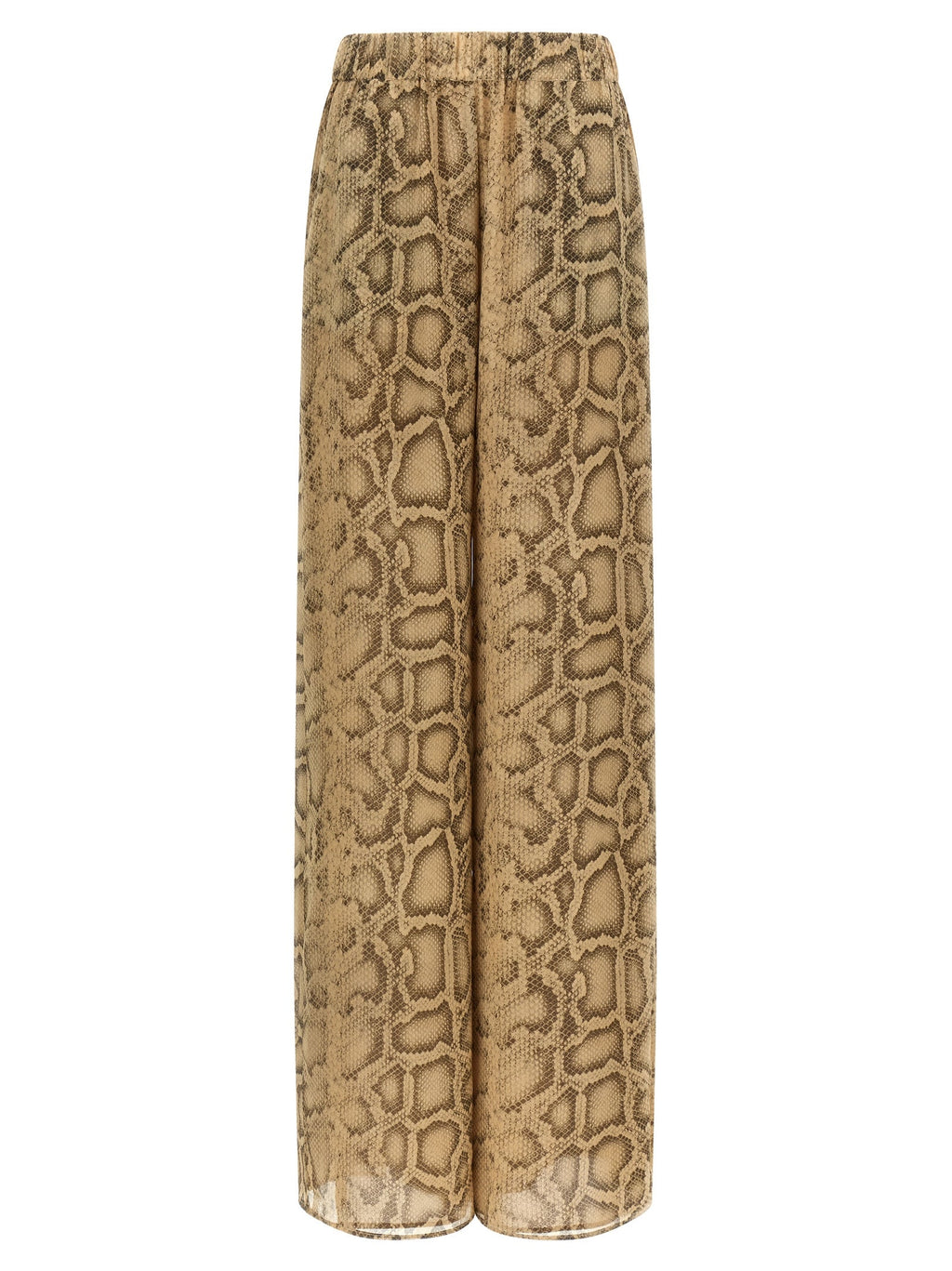 The Andamane Beige Polyester Pants