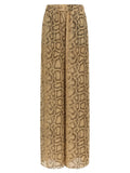 The Andamane Beige Polyester Pants