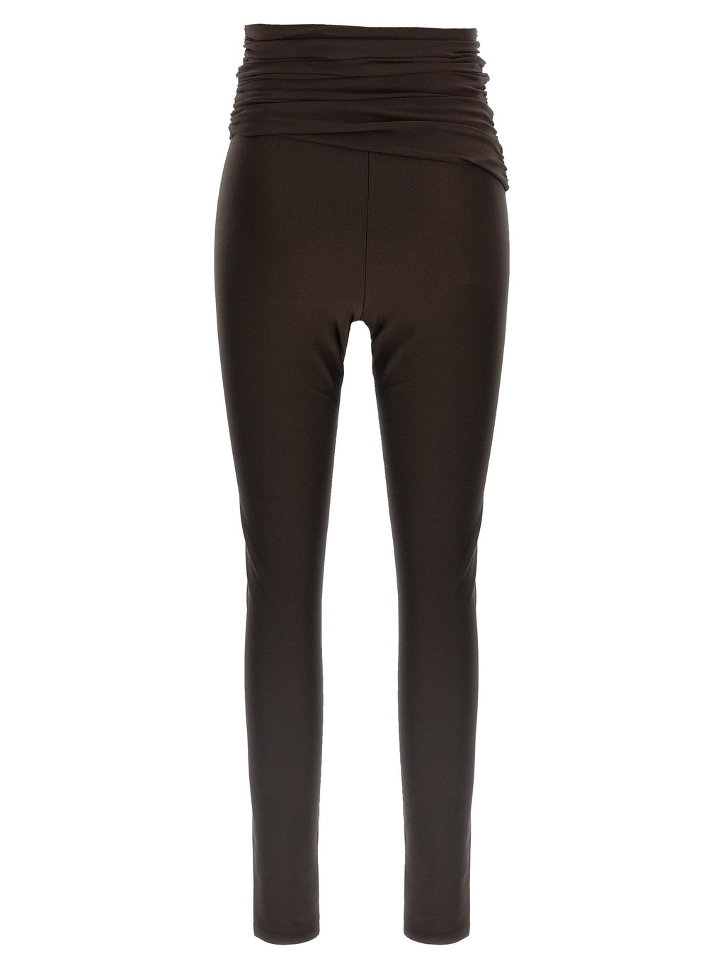 The Andamane Brown Polyamide Leggings