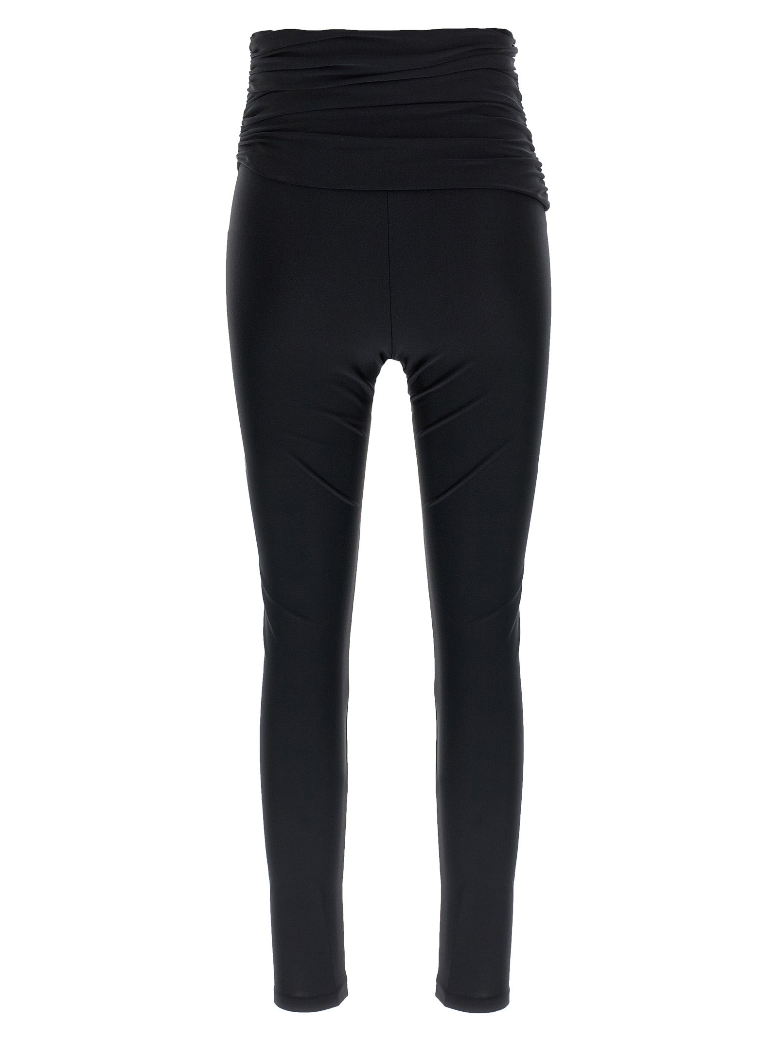 The Andamane Black Polyamide Leggings