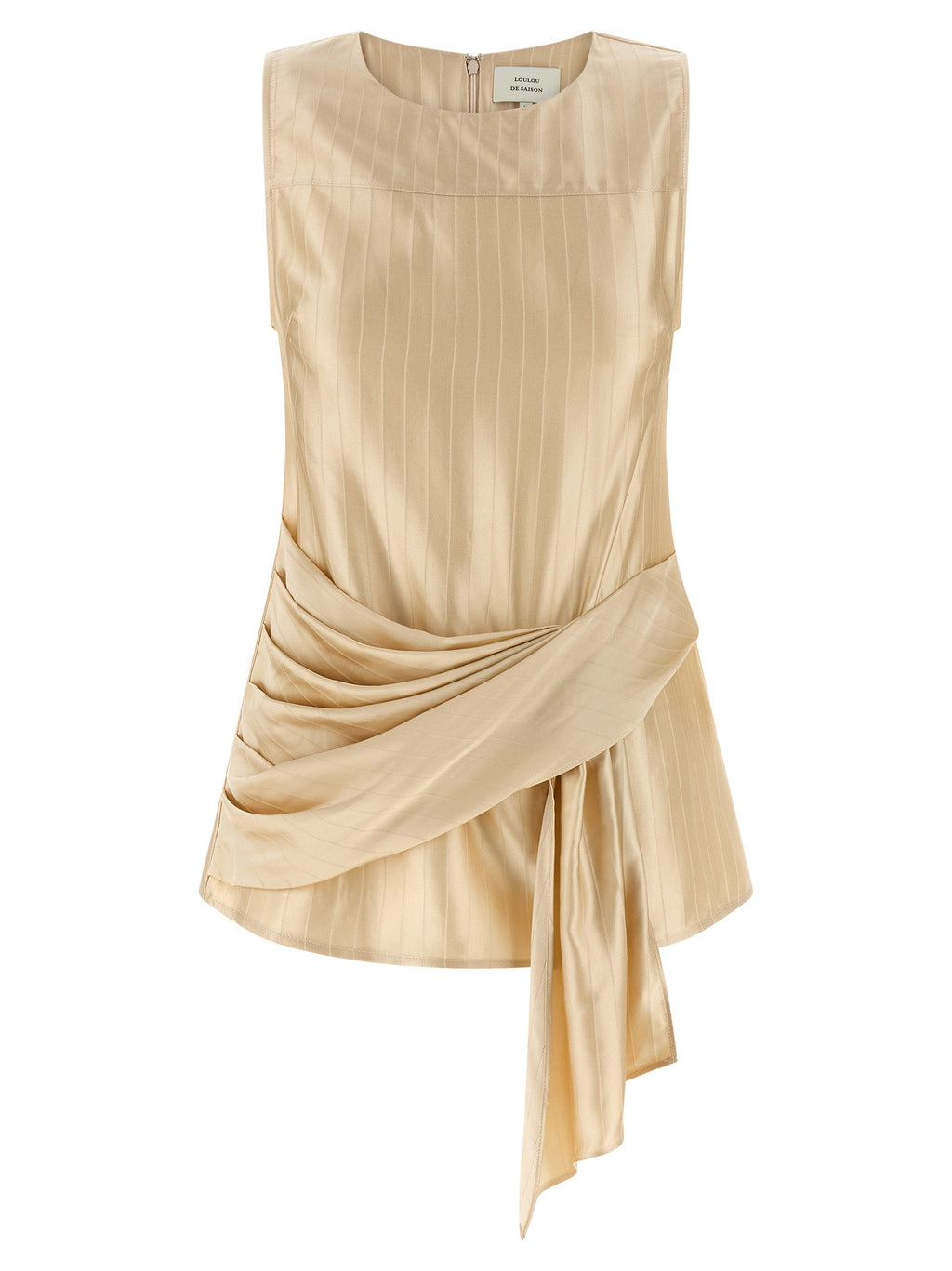 Loulou De Saison Beige Viscose Shirt