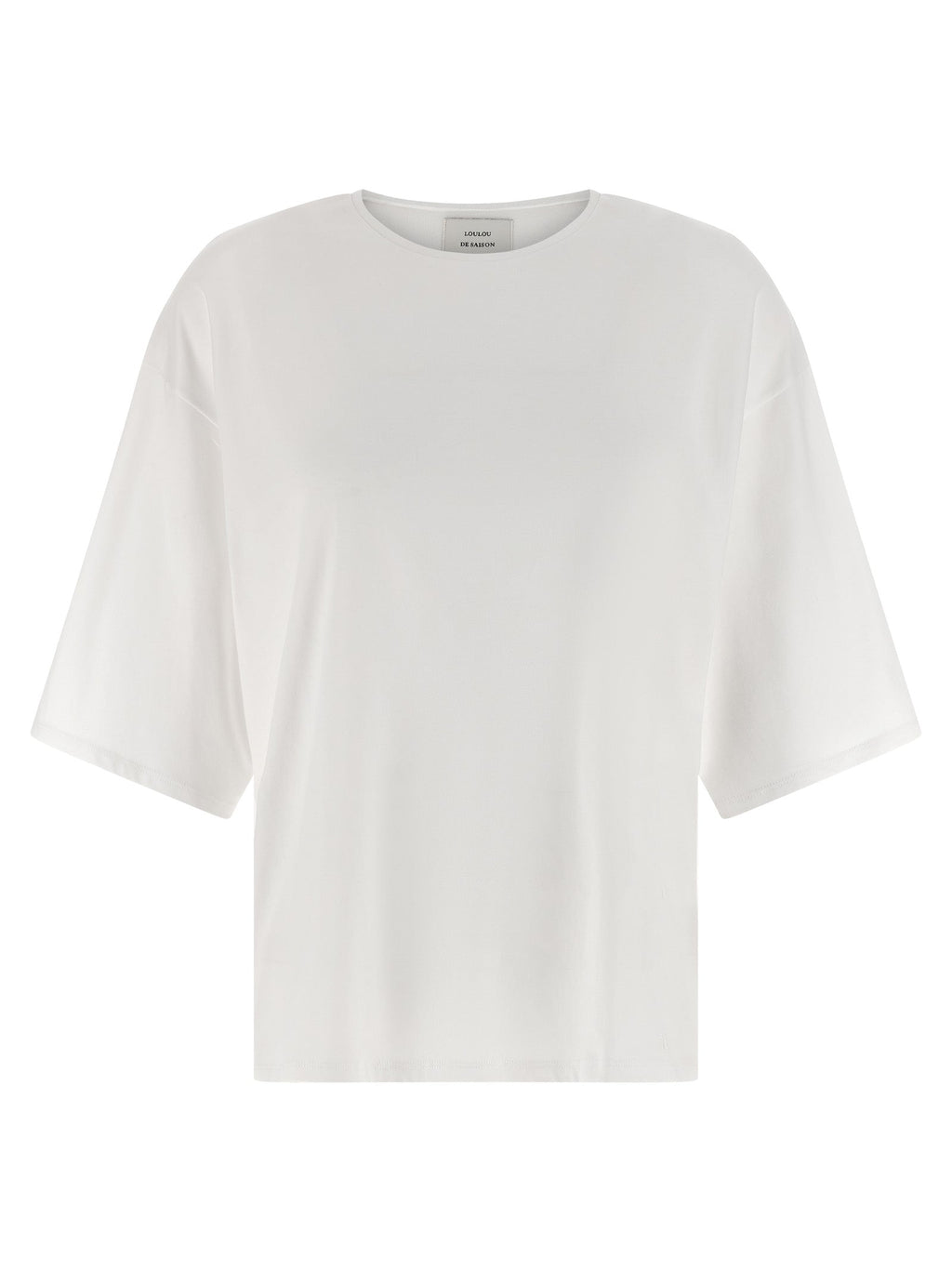 Loulou De Saison White Cotton T-Shirt