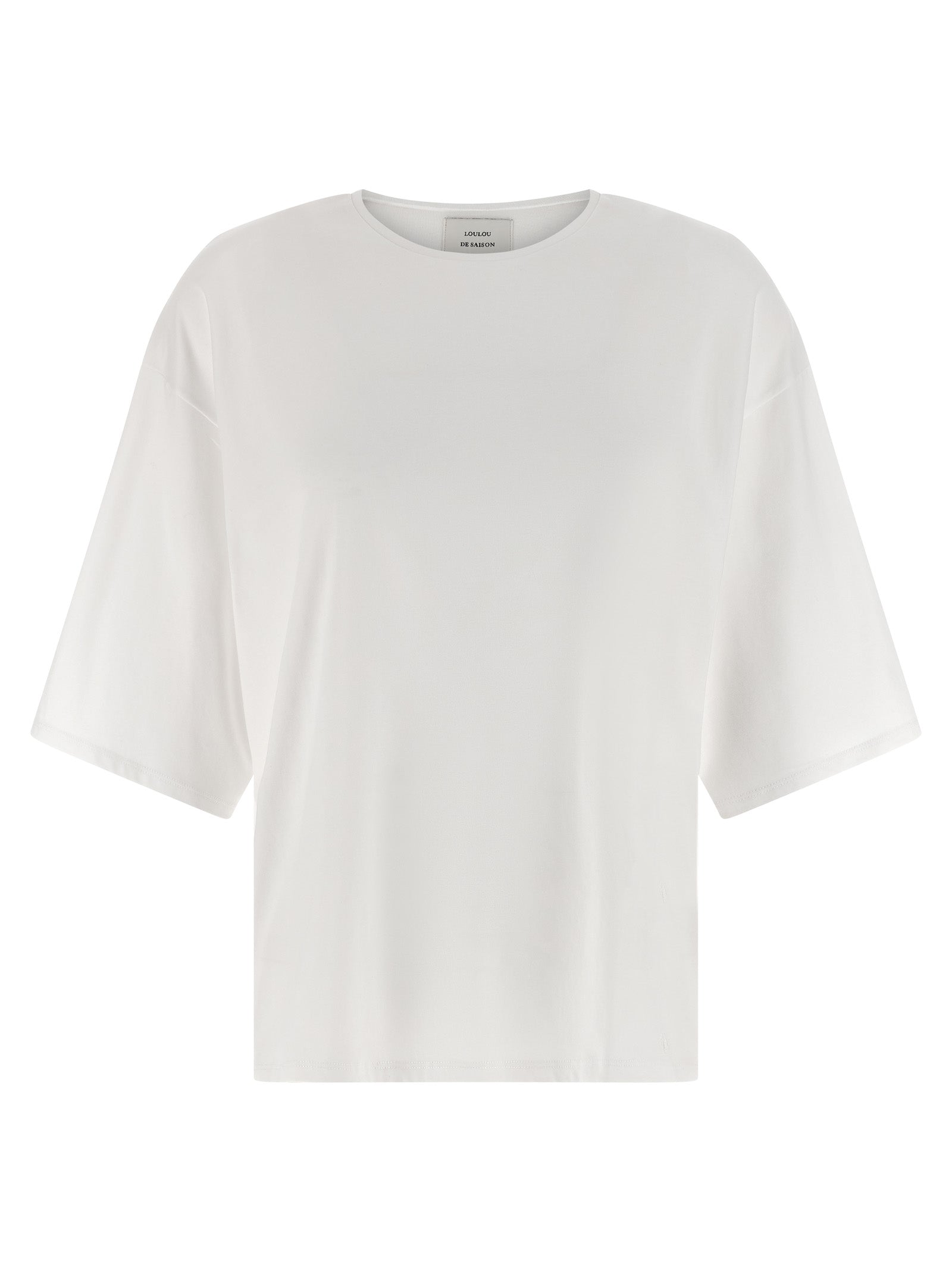 Loulou De Saison White Cotton T-Shirt