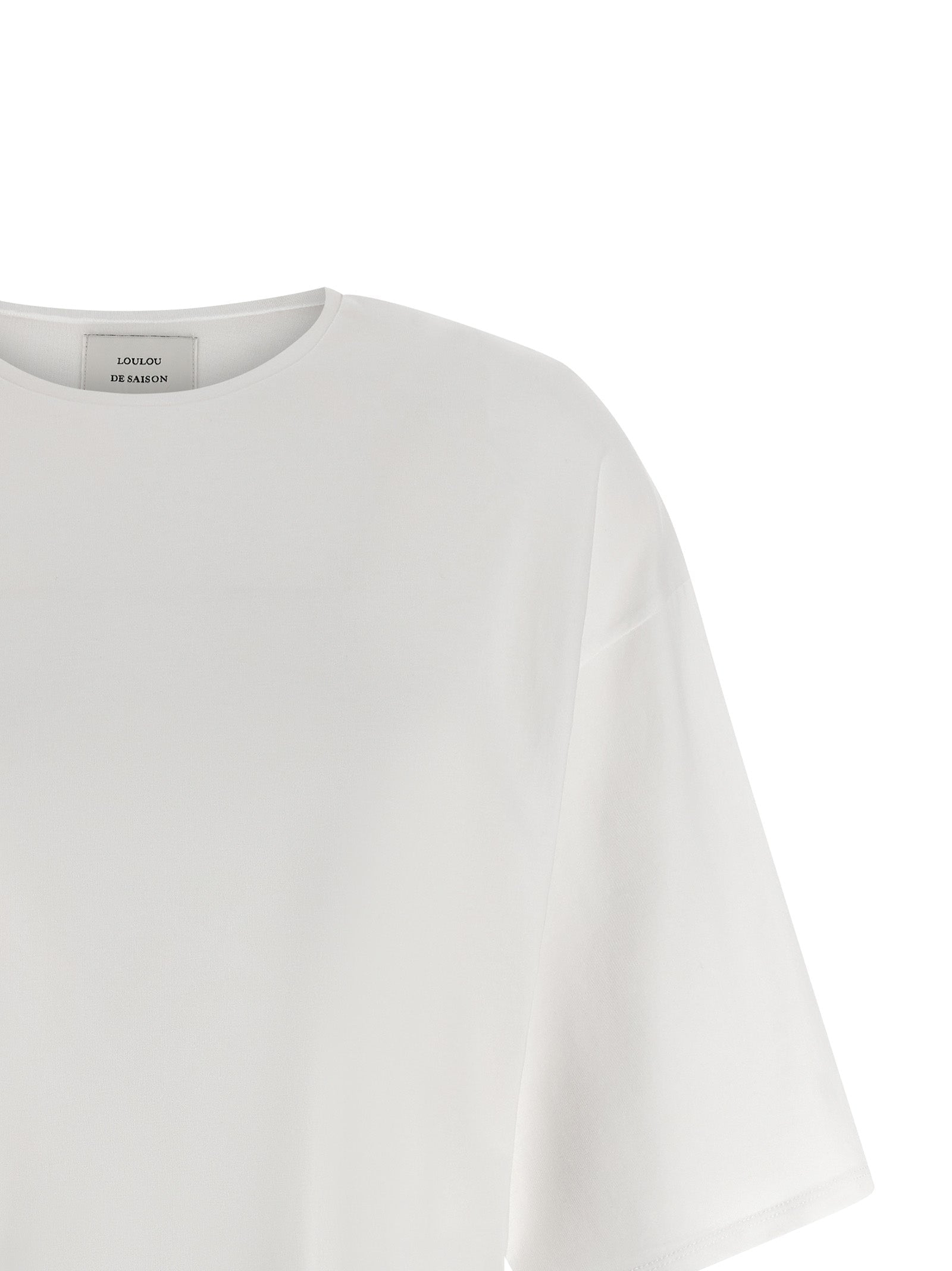 Loulou De Saison White Cotton T-Shirt