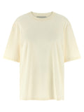 Ami Paris Beige Cotton T-Shirt