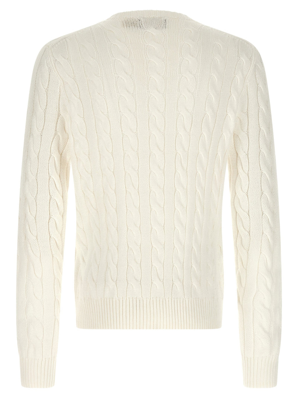 Polo Ralph Lauren White Cotton Cardigan