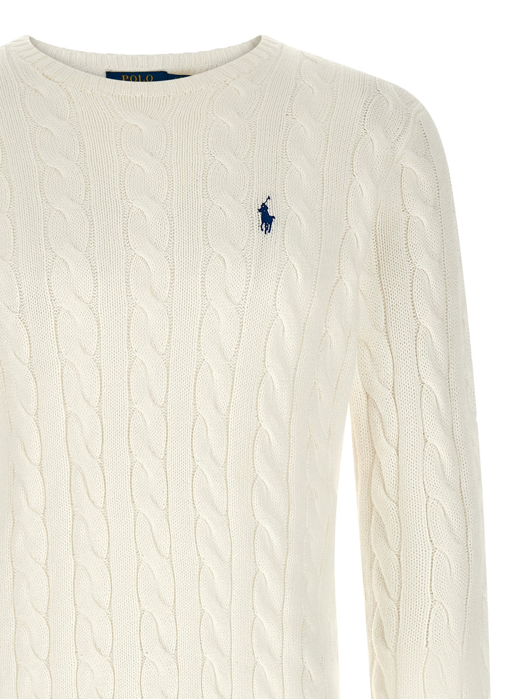 Polo Ralph Lauren White Cotton Cardigan