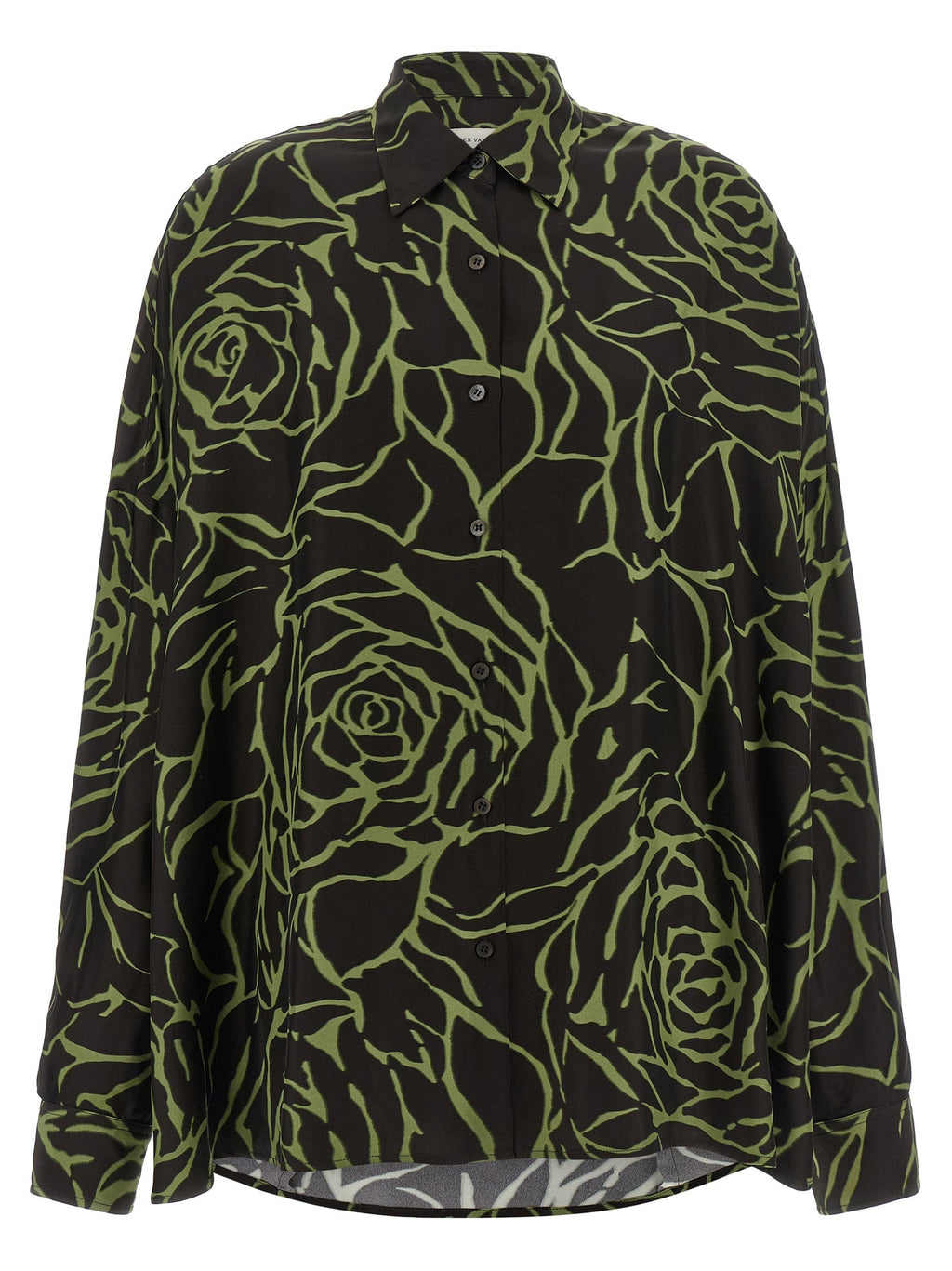 Dries Van Noten Black Viscose Blouse