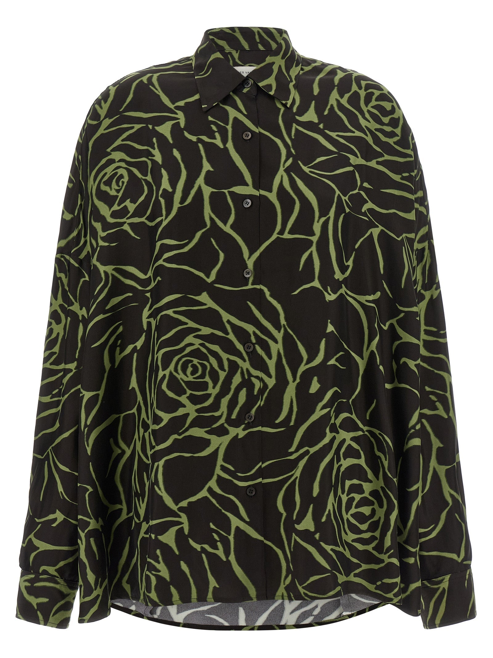 Dries Van Noten Black Viscose Blouse