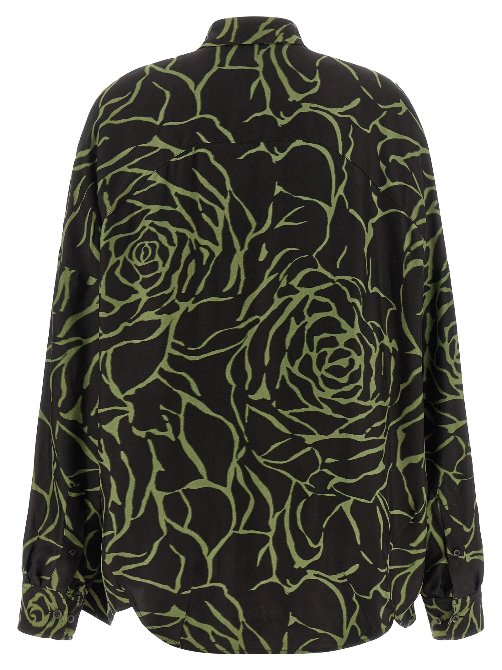 Dries Van Noten Black Viscose Blouse