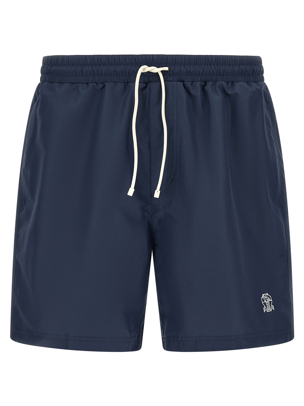 Brunello Cucinelli Blue Polyester Swim Shorts
