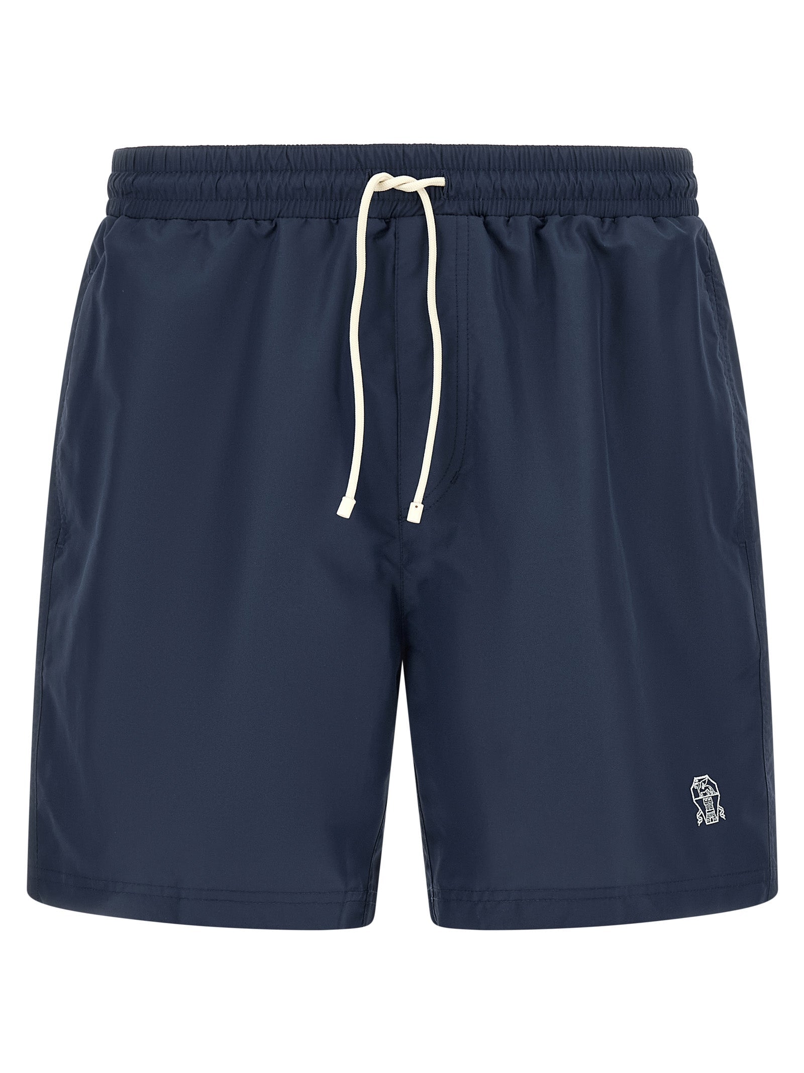 Brunello Cucinelli Blue Polyester Swim Shorts