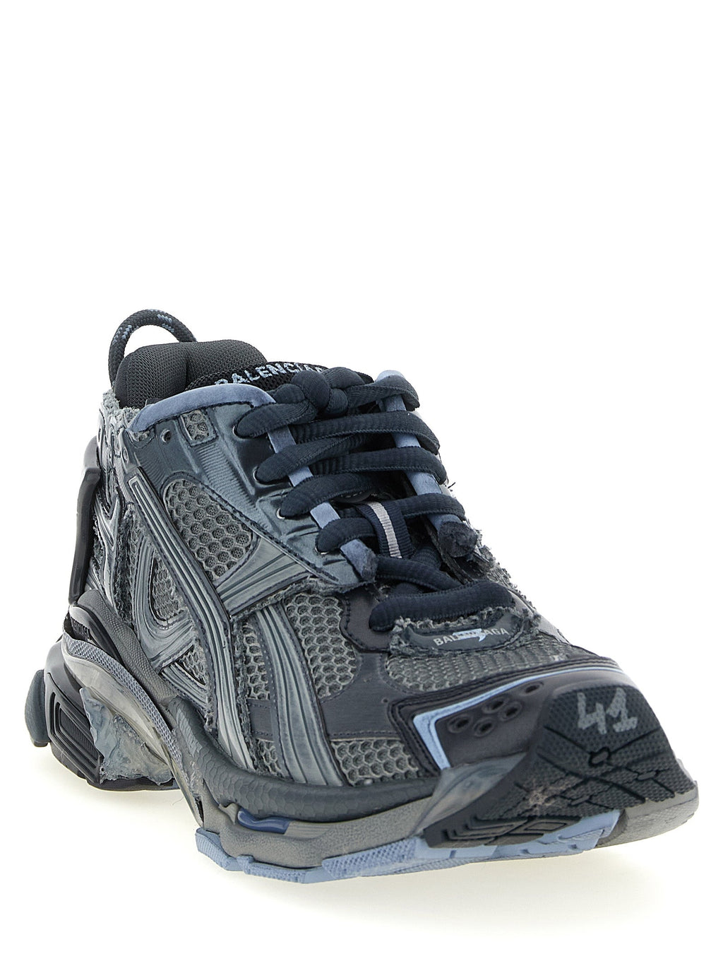 Balenciaga Gray Polyethylene Athletic Sneakers