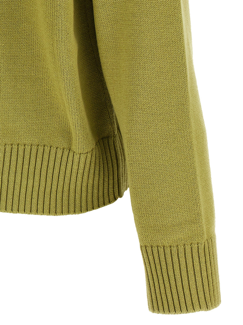 Ami Paris Bicolor Wool Cardigan