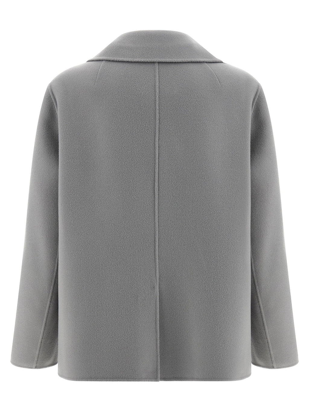 'S Max Mara Gray Virgin Wool Blazer