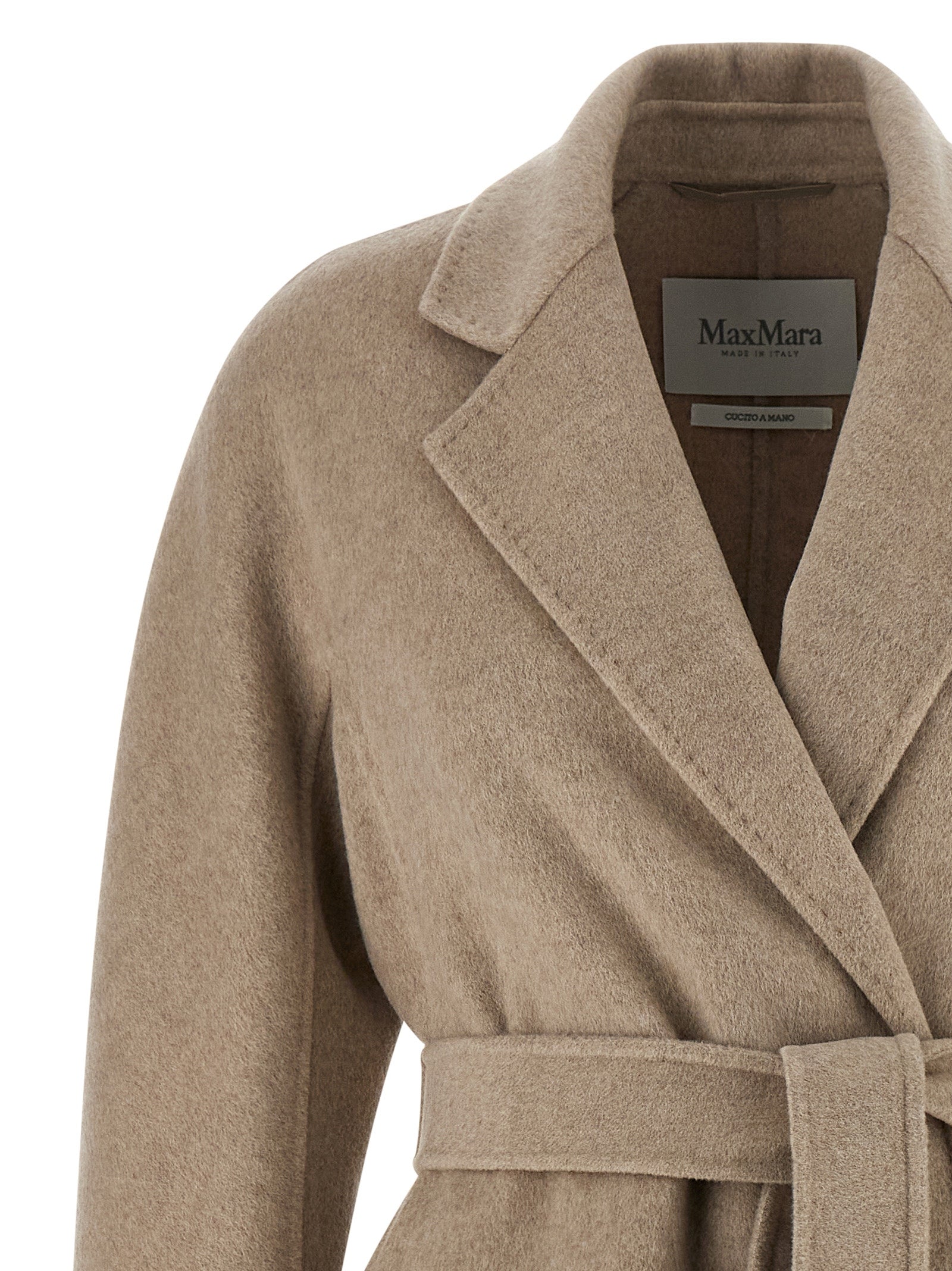 Max Mara Beige Cashmere Coat