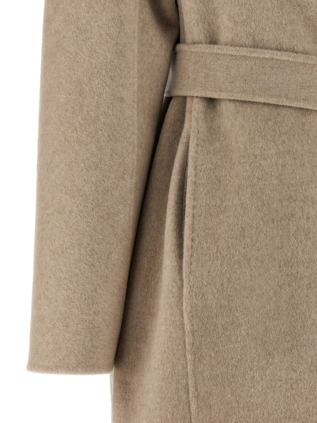 Max Mara Beige Cashmere Coat