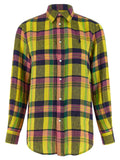 Polo Ralph Lauren Multicolor Linen Blouse