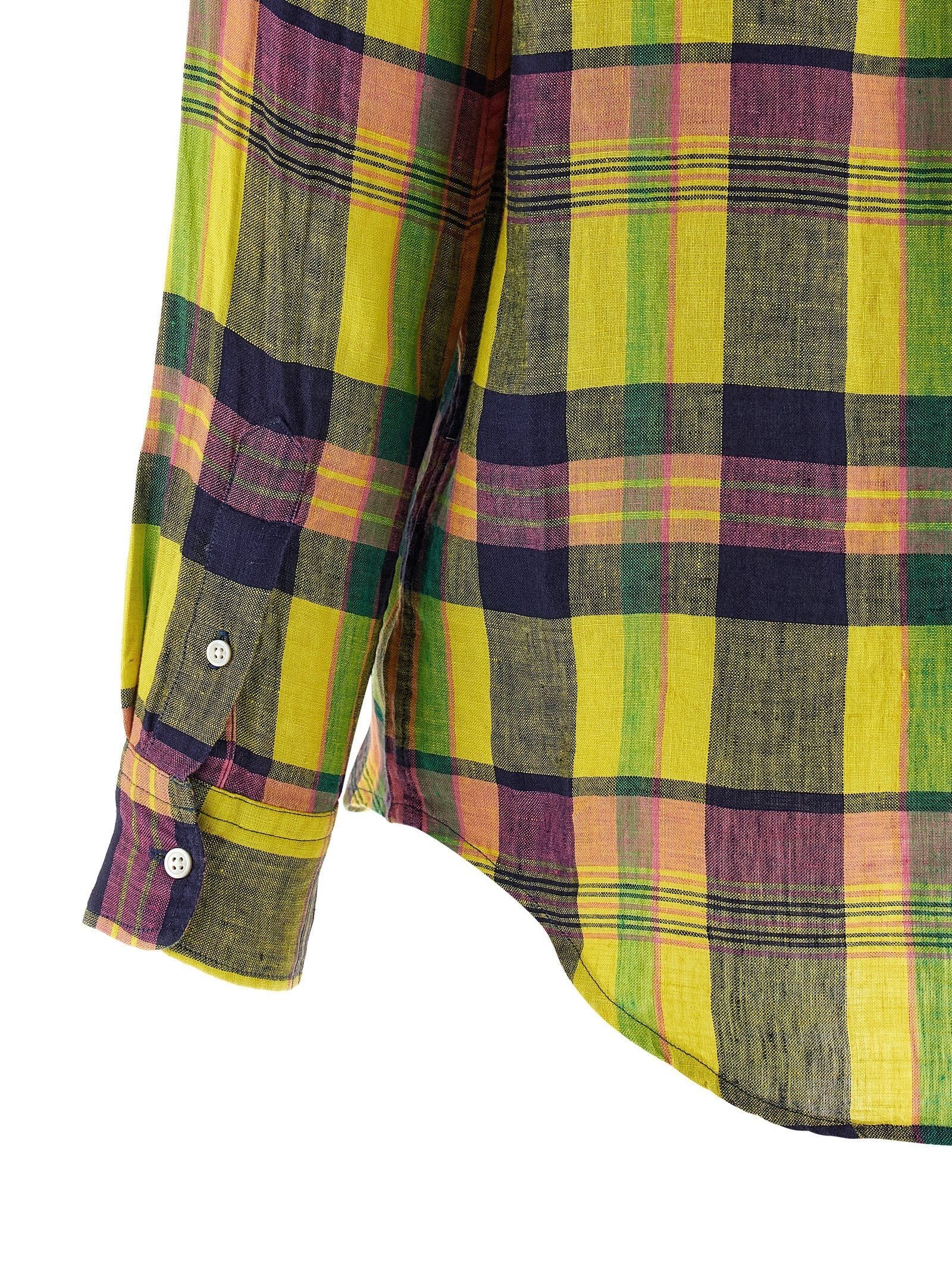 Polo Ralph Lauren Multicolor Linen Blouse